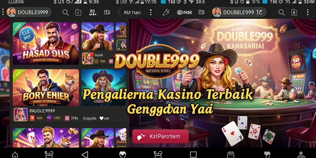 Gameplay seru dengan visual menakjubkan di DOUBLE999.