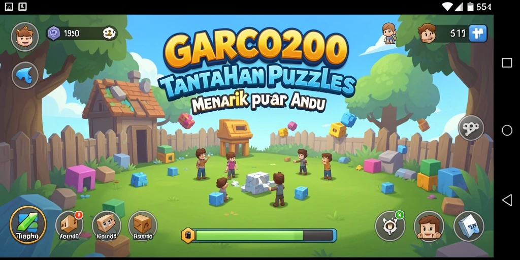 Tampilan gameplay seru GARCO200 yang penuh tantangan.