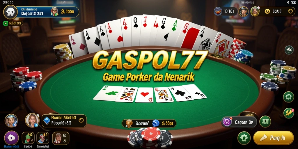 Tampilan gameplay GASPOL77 yang seru dan menegangkan.