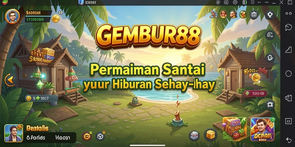 Tampilan gameplay GEMBUR88 yang menawan dan mengasyikkan.
