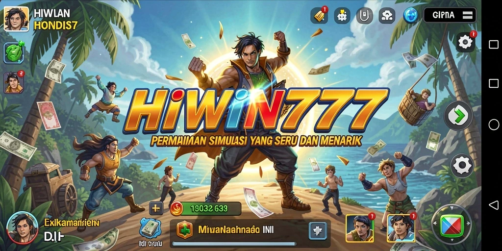 Tampilan gameplay HIWIN777 yang menarik dan interaktif.