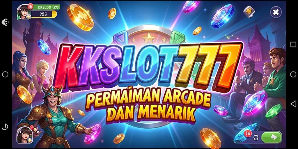 Screenshot gameplay menampilkan kegembiraan bermain KKSLOT777 dengan grafik yang menarik.