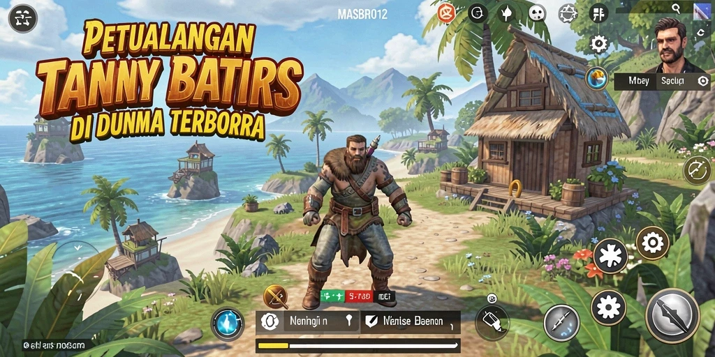 Gameplay menarik di dunia terbuka MASBRO12.