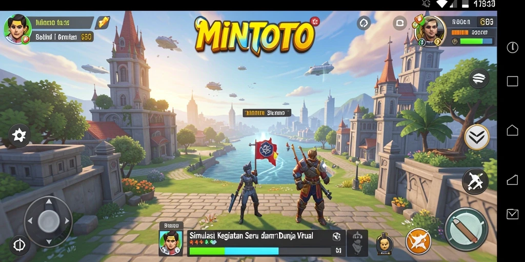 Screenshot MINTOTO menampilkan gameplay seru dalam simulasi kehidupan.