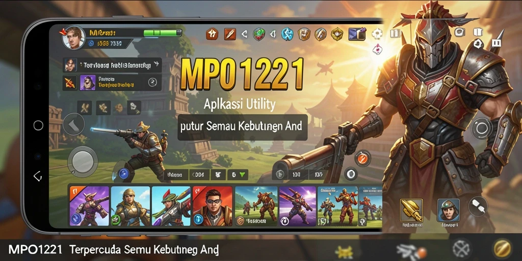 Tampilan antarmuka MPO1221 yang bersih dan intuitif.