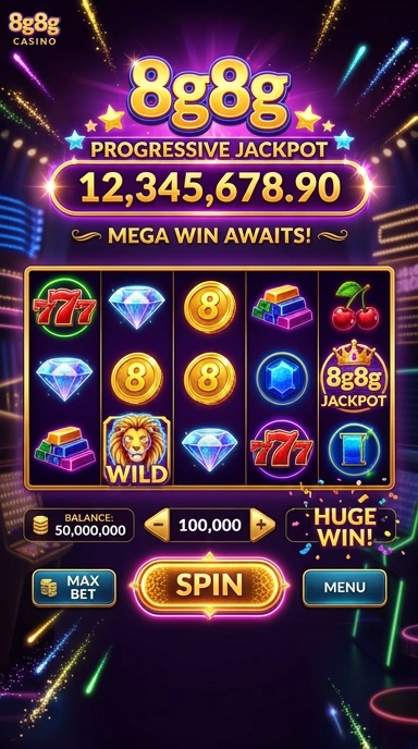 Screenshot tampilan utama aplikasi 8g8g.