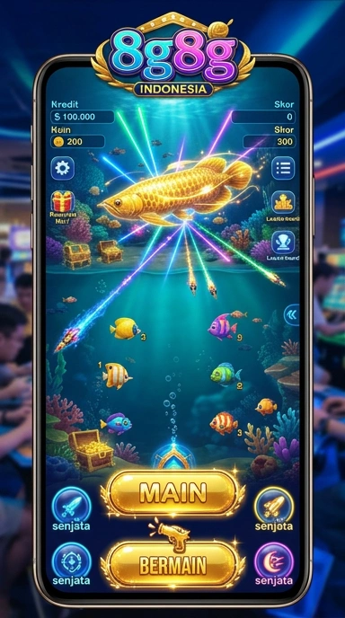 Ilustrasi fitur pencarian aplikasi di 8g8g.